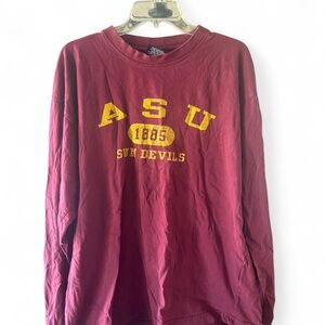 Vintage ASU Sun Devils Maroon Long Sleeve Shirt